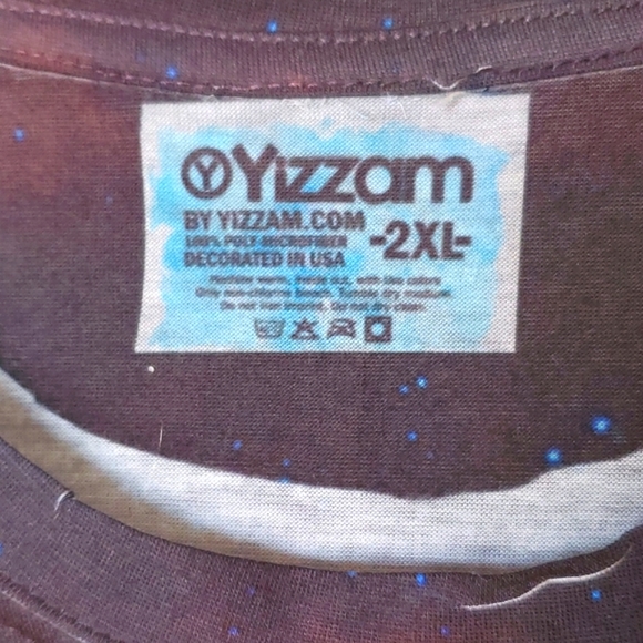 🌺3 For $10 NWOT Green Flare Galaxy Tee - Picture 3 of 5